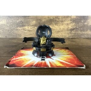 Bakugan Battle Brawler BakuGold Black Gold Subterra Hammer Gorem 620G No Card